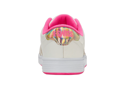 SNOW WHITE/HOT PINK/IRIDESCENT