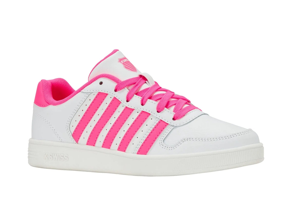 WHITE/HOT PINK