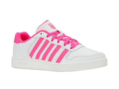 WHITE/HOT PINK