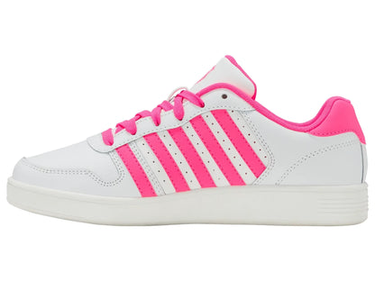 WHITE/HOT PINK
