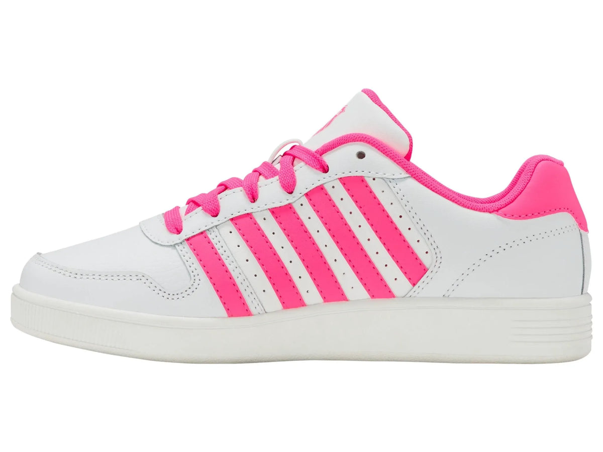 WHITE/HOT PINK