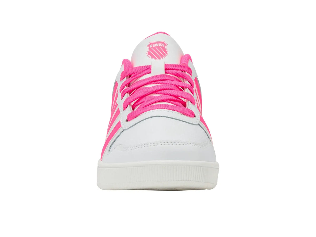 WHITE/HOT PINK