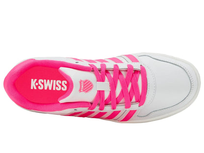 WHITE/HOT PINK