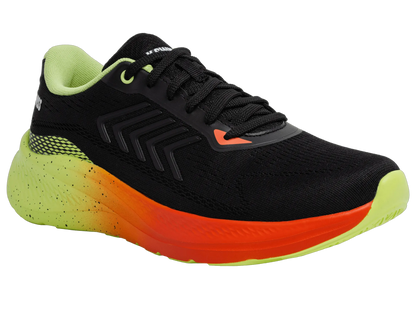 BLACK/MANDARIN RED/SHARP GREEN