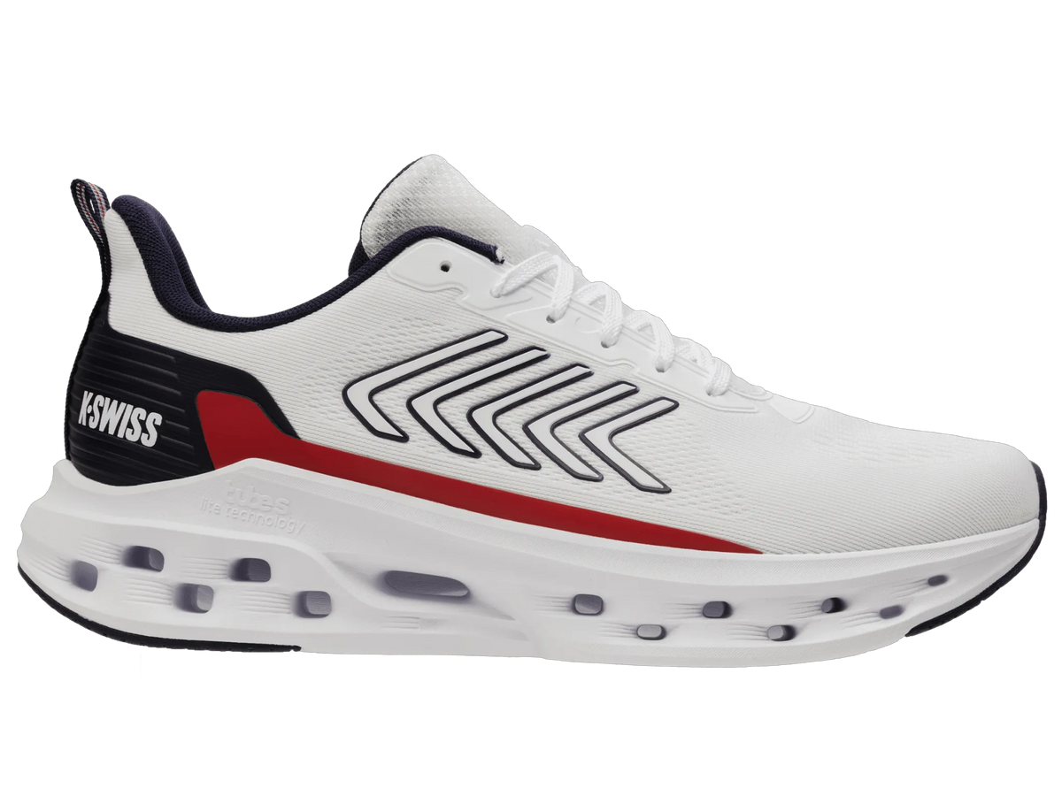 WHITE/NAVY/RED