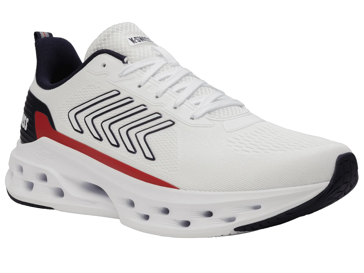 WHITE/NAVY/RED