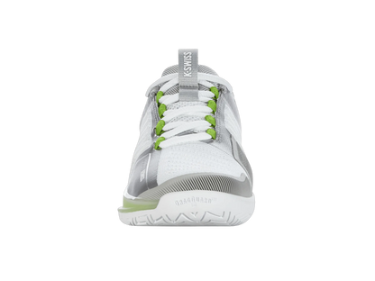 WHITE/GRAY VIOLET/LIME GREEN