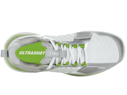 WHITE/GRAY VIOLET/LIME GREEN