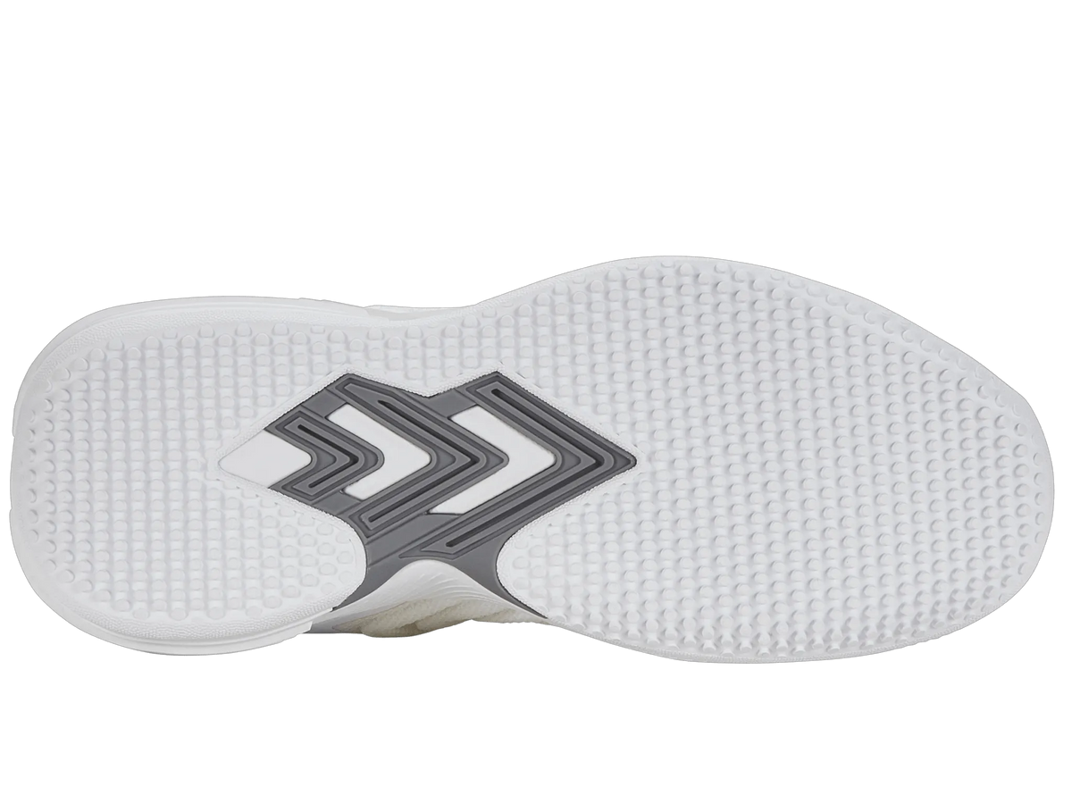 WHITE/STEEL GRAY